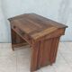 19th-century walnut writing desk.