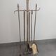 Iron fireplace set