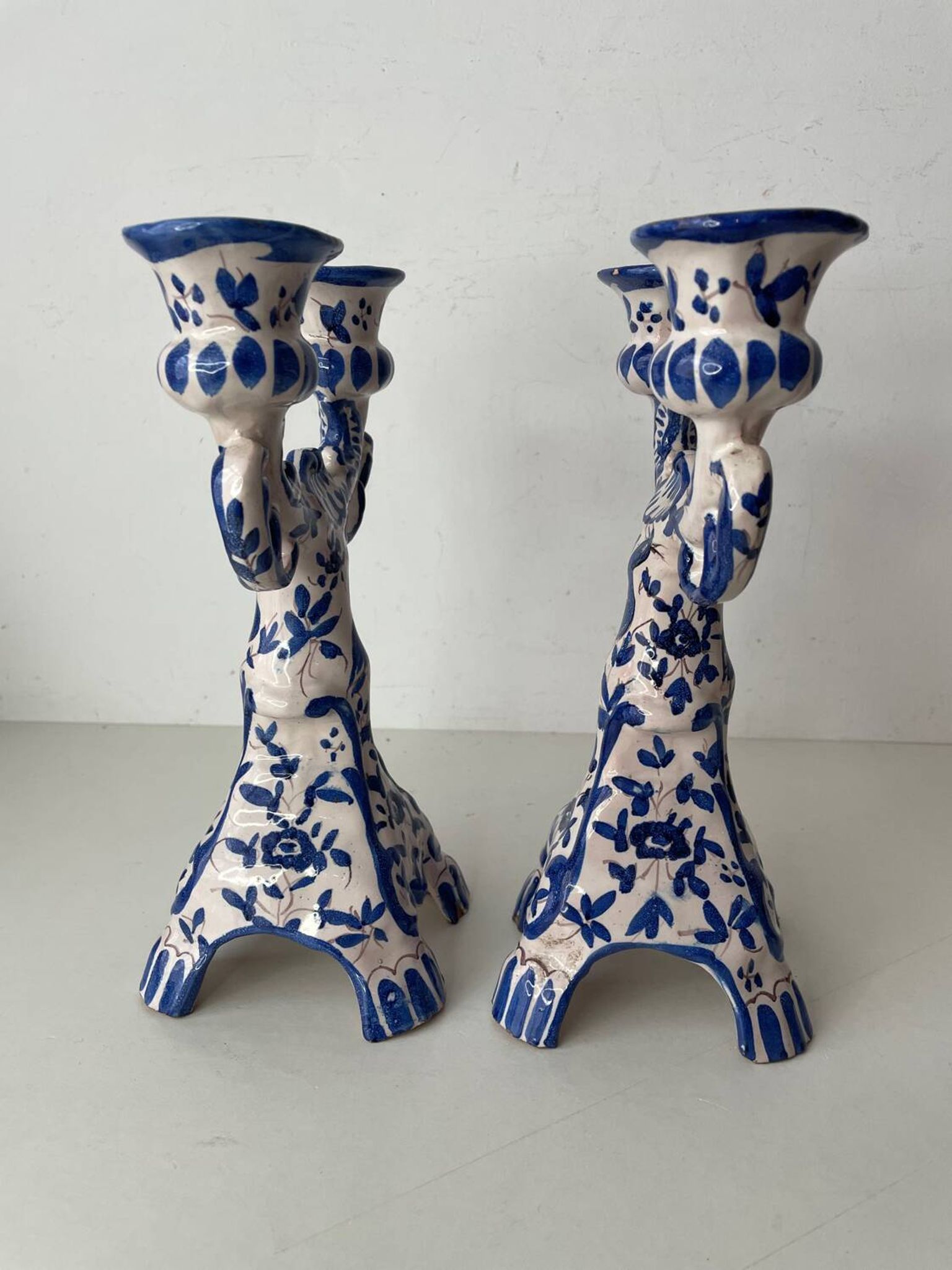 Ceramic candle holders