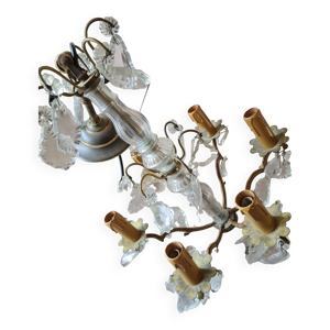 Grand lustre à pampilles - monture