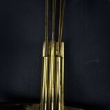 Pair of Maison Charles wall lights, "Lauriers" model, circa 1960