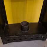 Antique French Wrought Iron Wall Lamp, partly from 1600s