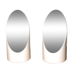 Paire miroirs table