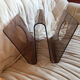 Michel Dumas plexiglas magazine rack for Roche Bobois
