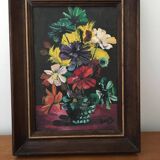 Oil painting on canvas signed RONSIN (Dated 80)