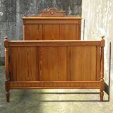 1900 bed in pitch pine 193 x 120