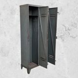 1940s industrial workshop locker room