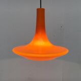 Mid-century glass tulip pendant by Peill & Putzler, 1960s