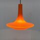 Mid-century glass tulip pendant by Peill & Putzler, 1960s