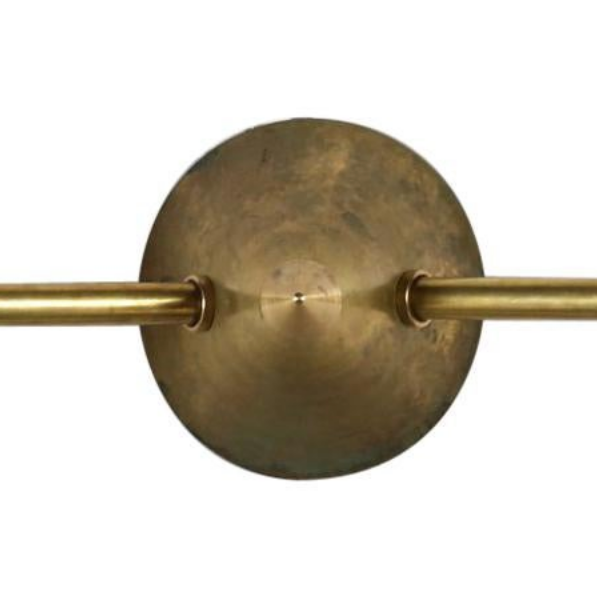 Double white Italian wall sconce