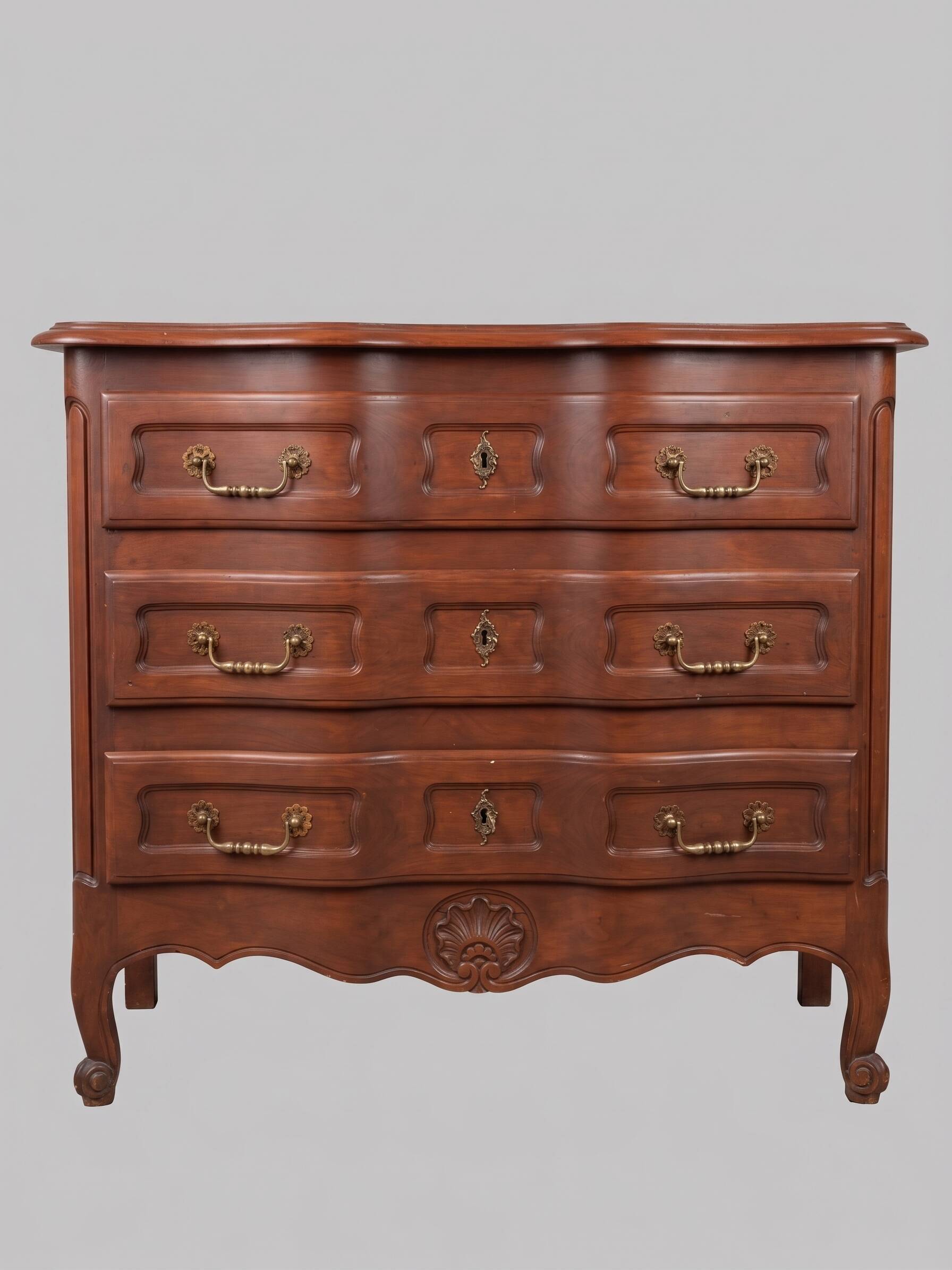 Commode artisanale merisier