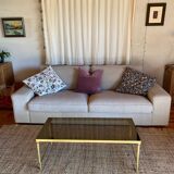 Vintage brass coffee table