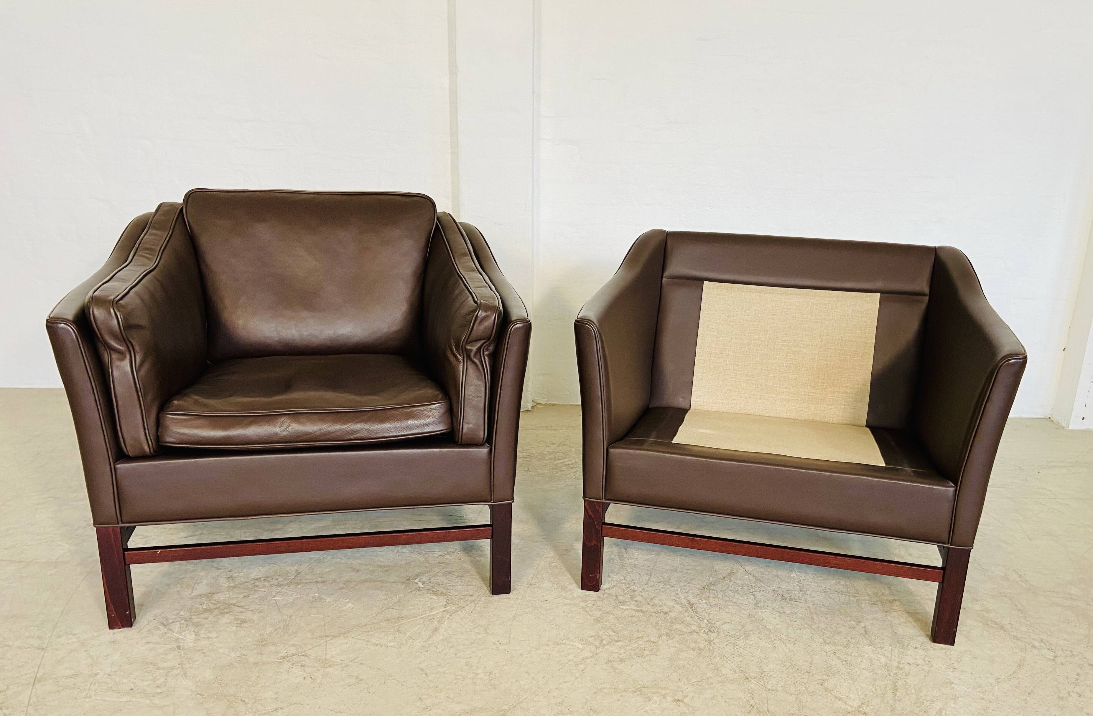 Vintage Danish Lounge Chairs by Georg Thams for Grant Møbelfabrik (2)