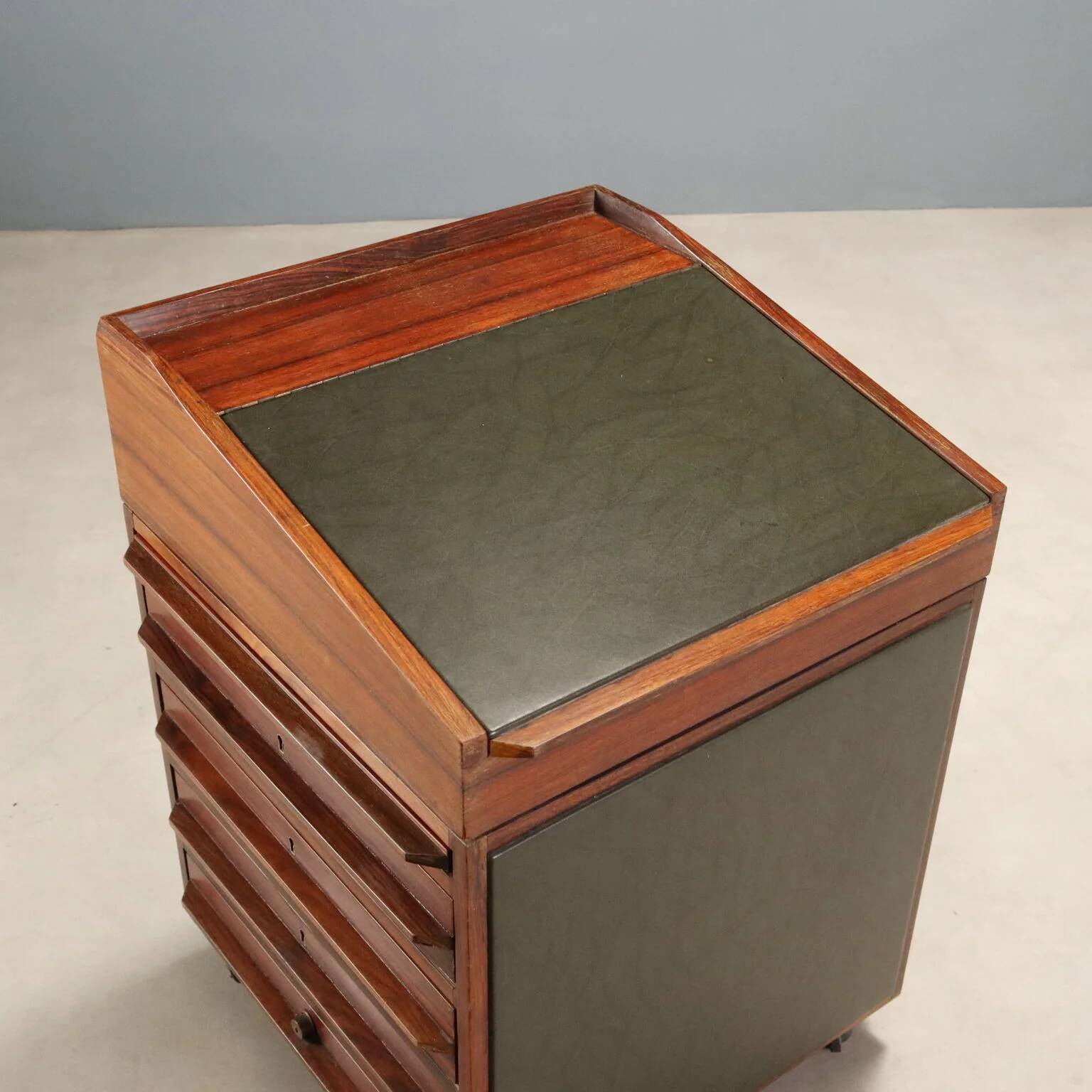 Commode avec bureau années 1960