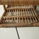 vintage rattan bamboo baby doll chair
