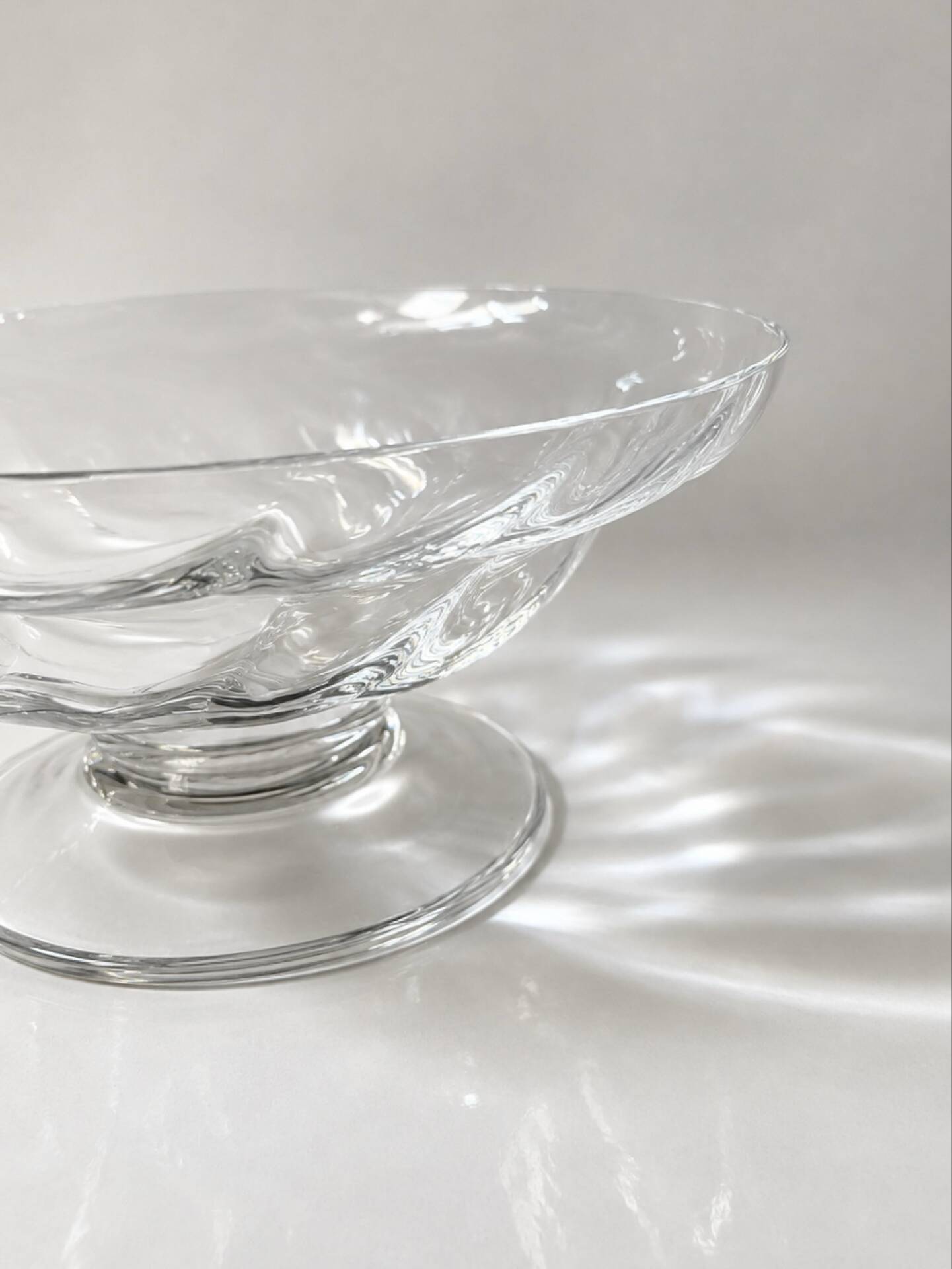 Sèvres crystal bowl – Mid-20th century