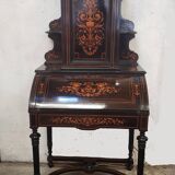 Napoleon III happiness of the day desk in blackened wood