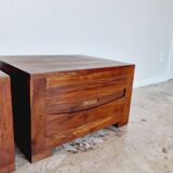 Paire de tables de chevets
