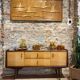 Vintage lacquered row 50s/60s