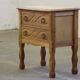 Vintage Danish 1960s oak nightstand / bedside table style of Henning Kjærnulf