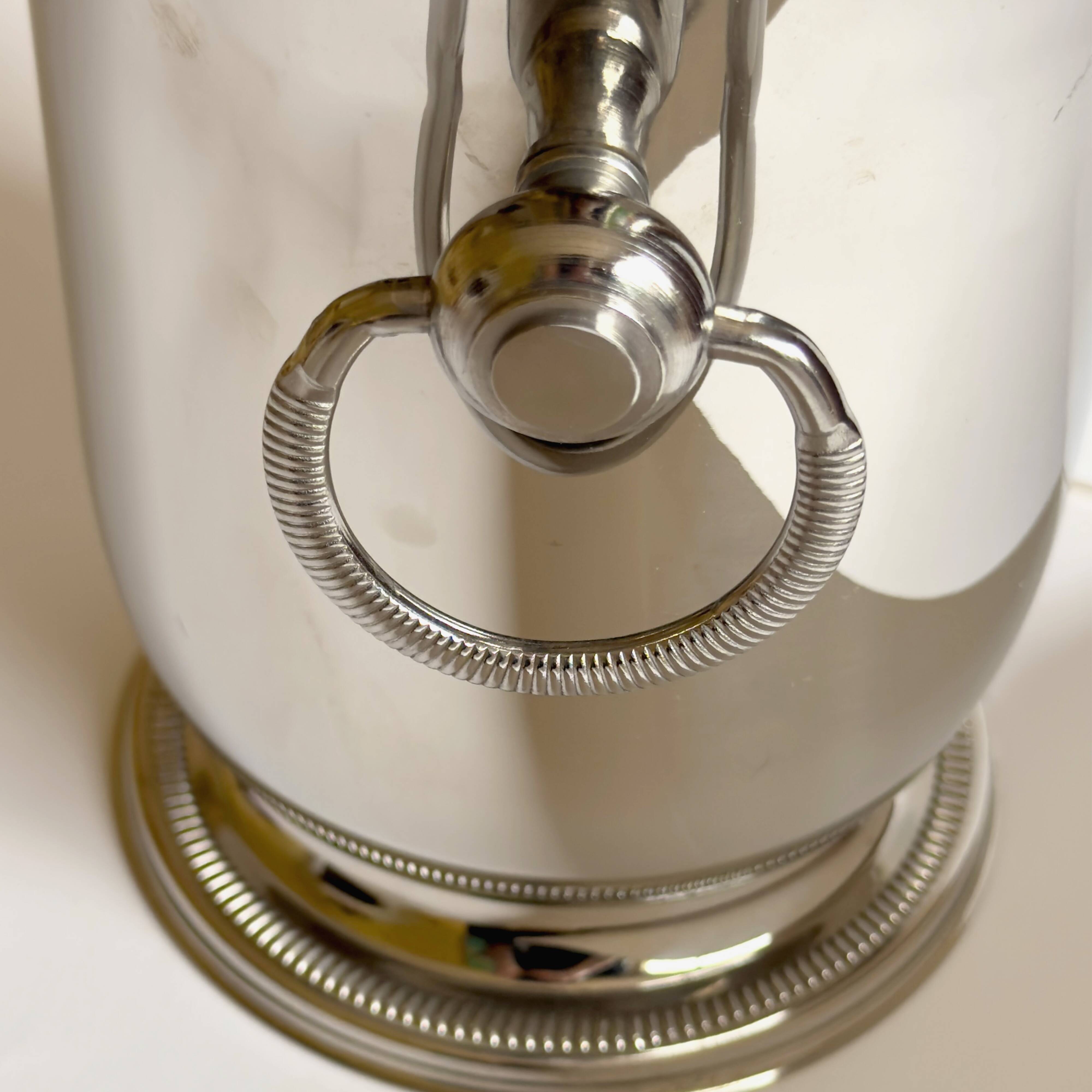 Jean couzon goldsmith stainless steel ice bucket 18/10.
