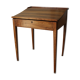 Old schoolboy walnut desk