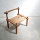 Ancient brutalist African chair