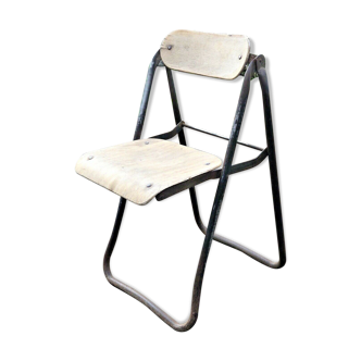 Chaise pliante bienaise n°1 1er modele frères Nelson 1920 industriel