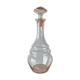 Carafe en verre rose