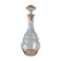 Carafe en verre rose