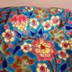 Longwy enamels – Important lobed plate with polychrome floral decoration, 20th century