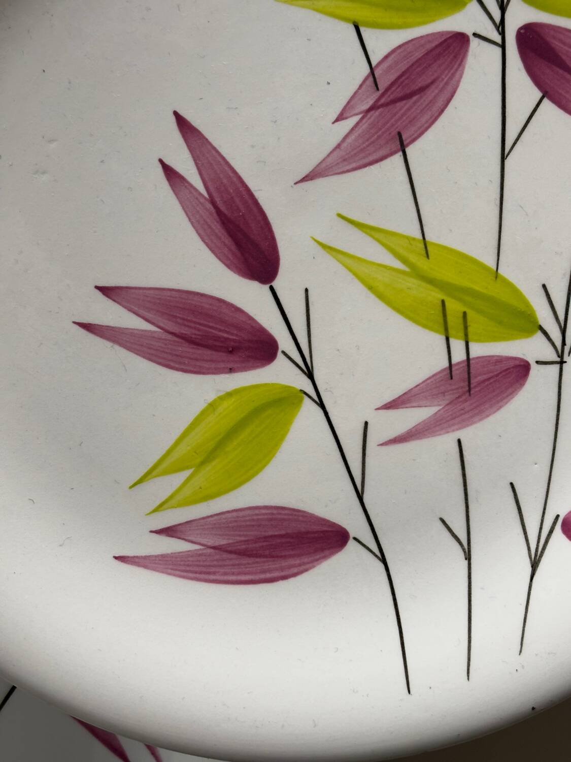 Sarreguemines dessert plates