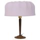 Art Deco bronze table lamp sculpture made in Sweden, 1930s.
