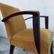Paire de fauteuils bridge Art déco 1930