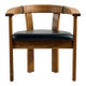 Vintage Oak Armchair by Lars Gangsø, 1970s