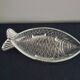 Coupelle en verre en forme de poisson