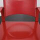 Fauteuil "271F" rouge par Verner Panton / August Sommer / Thonet