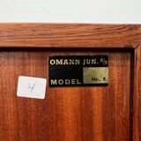 Bookshelf made of rosewood by Omann Junior Denmark
