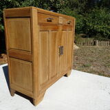 Parisian buffet in solid oak