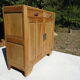 Parisian buffet in solid oak