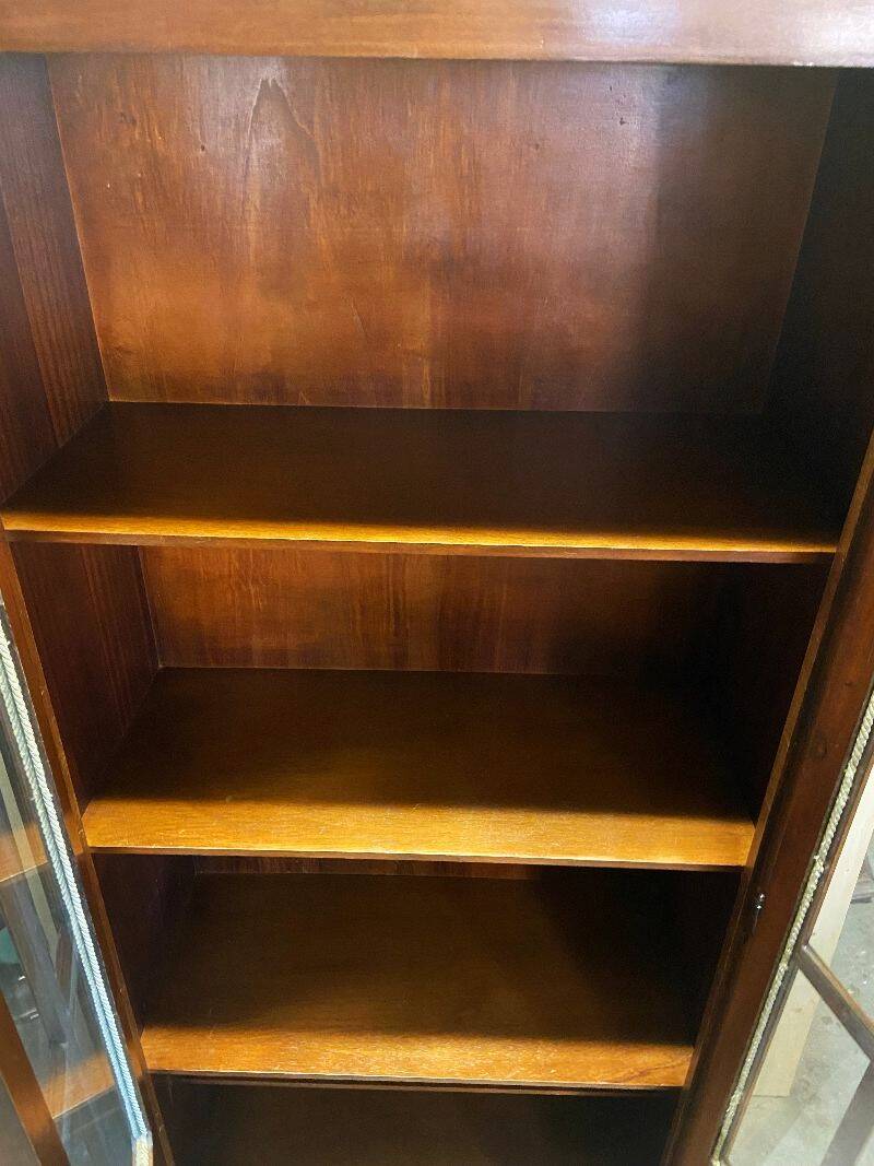 Old Living Room Library Display Case Called "Gendarme's Hat"