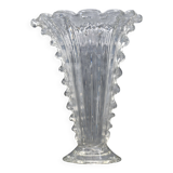 Art Deco Murano Bullicante Vase by Barovier & Toso, 1950s