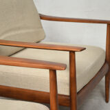 Pair of chairs Knoll Antimott, 1960