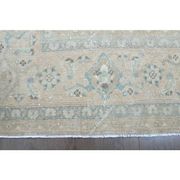 1970s Vintage Persian Handmade Wool Cotton Light Beige Area Rug 304x408