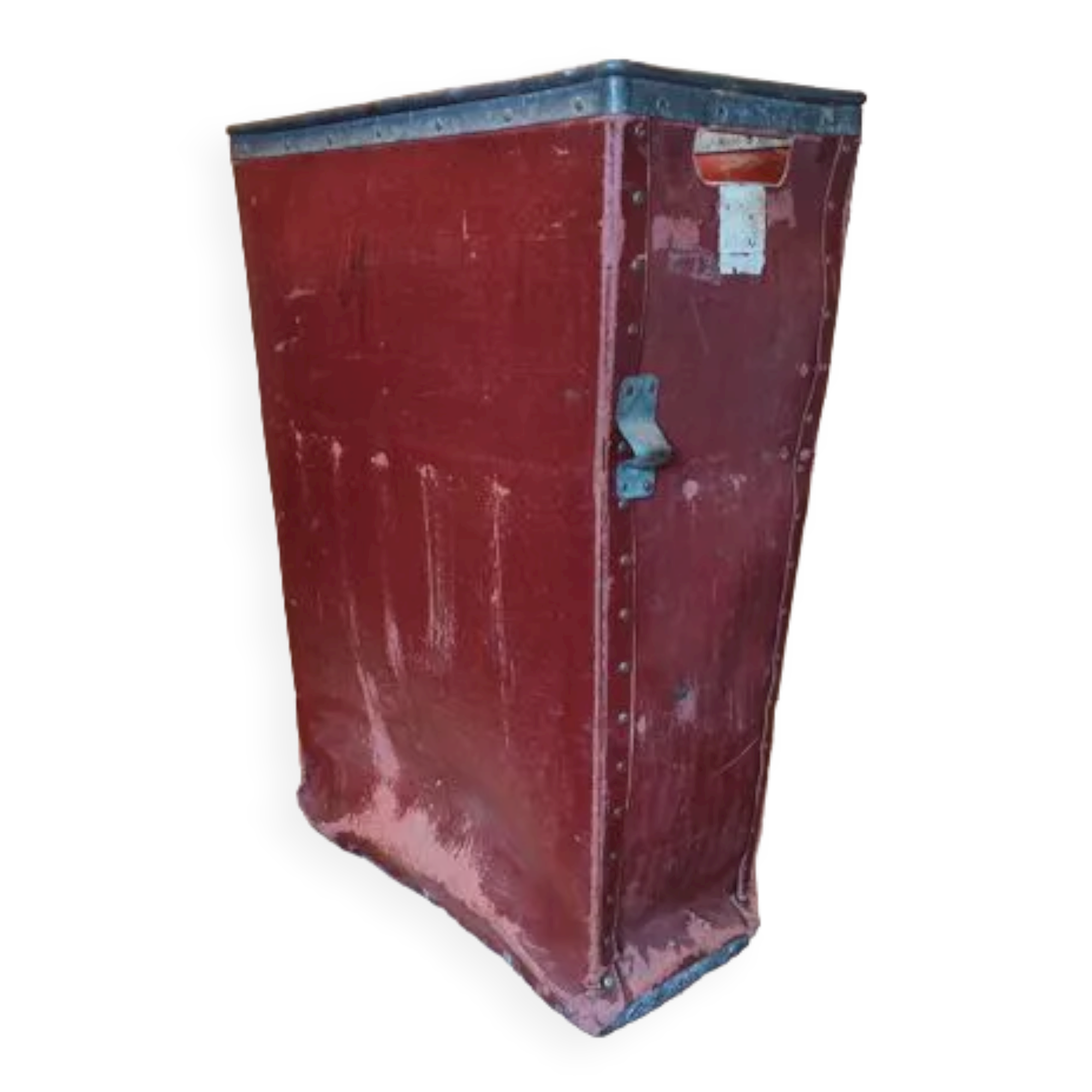 Former industrial box workshop tray Bordeaux Suroy in industrial vintage cardboard