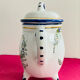 Covered pot from the 19th century by the Art pottery of Angoulême Le Renoleau.