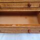 Commode en rotin et bambou  années 60
