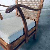 Modernist Easy Chair attributed to Bas van Pelt, Netherlands, 1930s