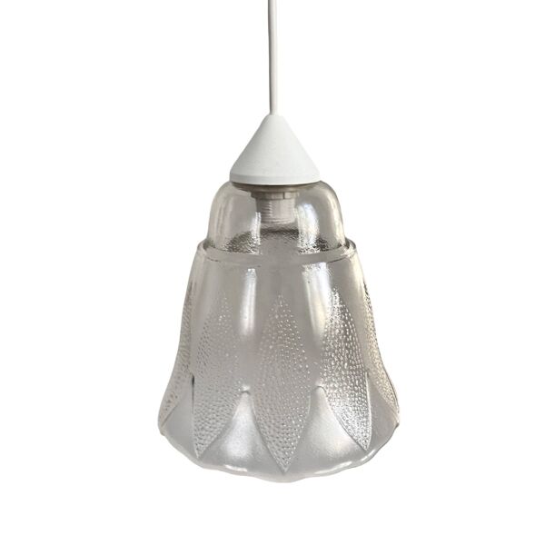 Lampe suspendue en forme de fleur, Narva Leuchen, Allemagne, années 1970.