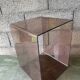 Case cube shelf coffee table plexiglass smoked (3 available)